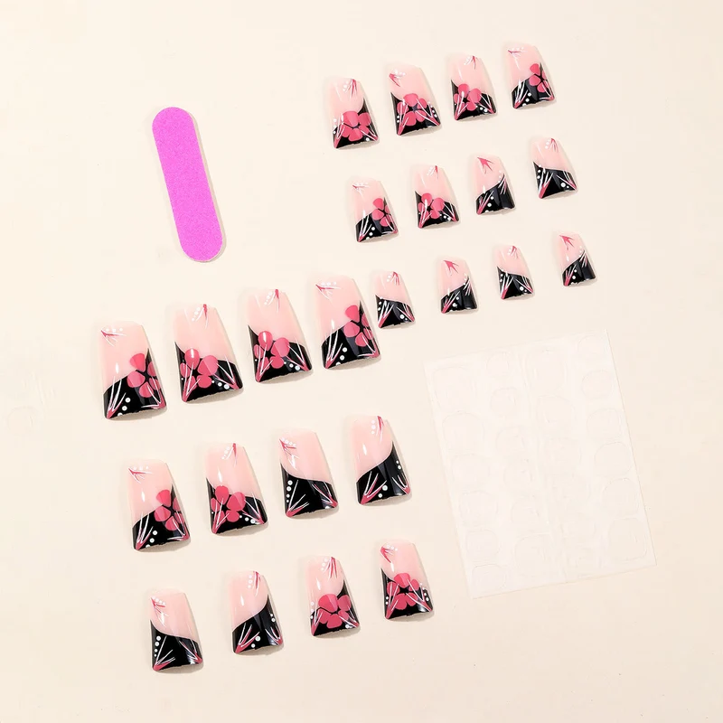 Artistic French Tip Nail Art Stornfield