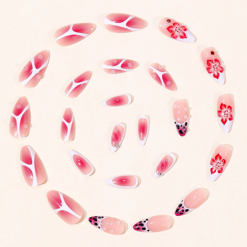 Artistic Floral Nail Design Stornfield