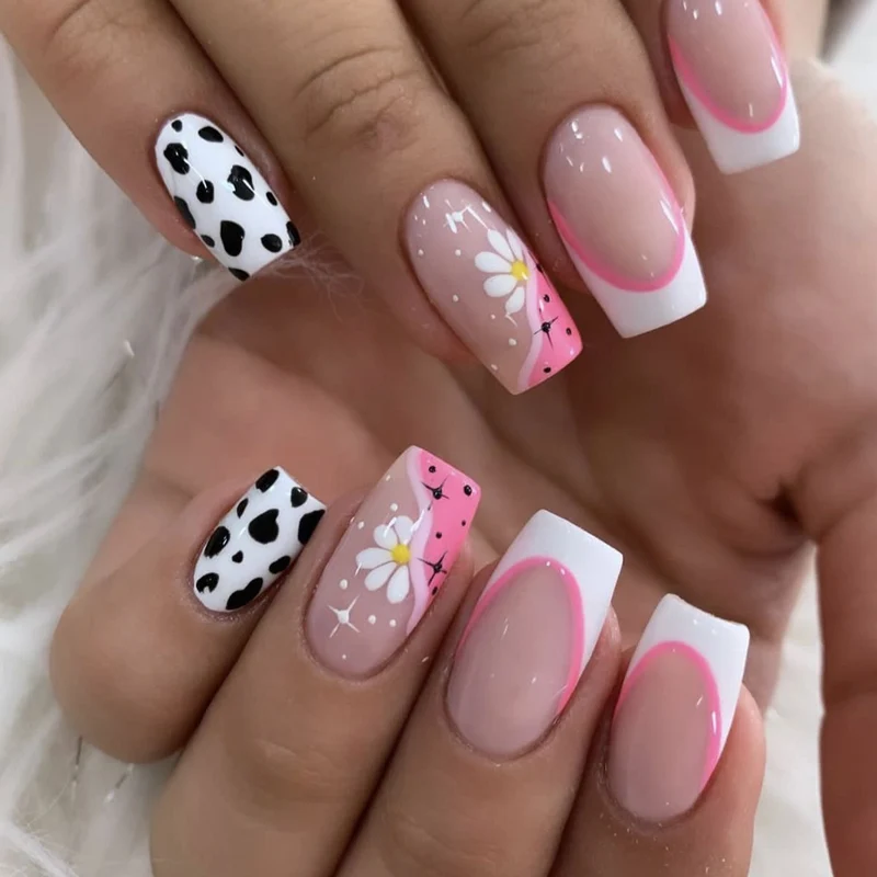 Artistic Floral Nail Art Extensions Stornfield 1789713157