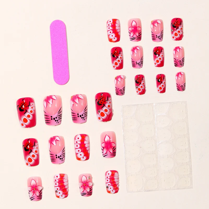 Artistic Floral Nail Art Extensions Stornfield 1789713157