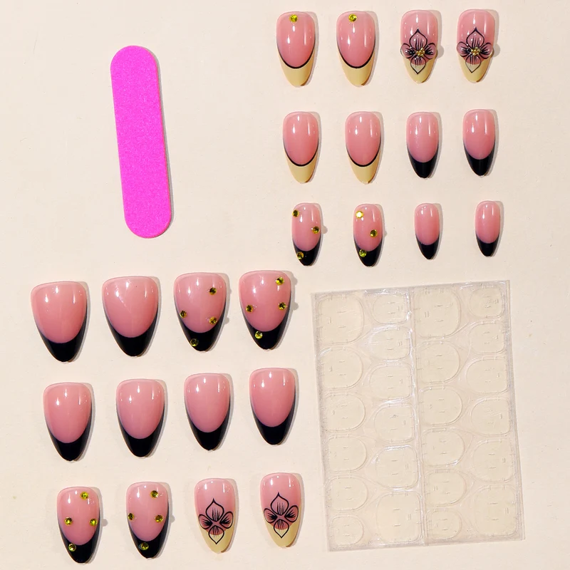 Artistic Floral Design Nail Art Stornfield