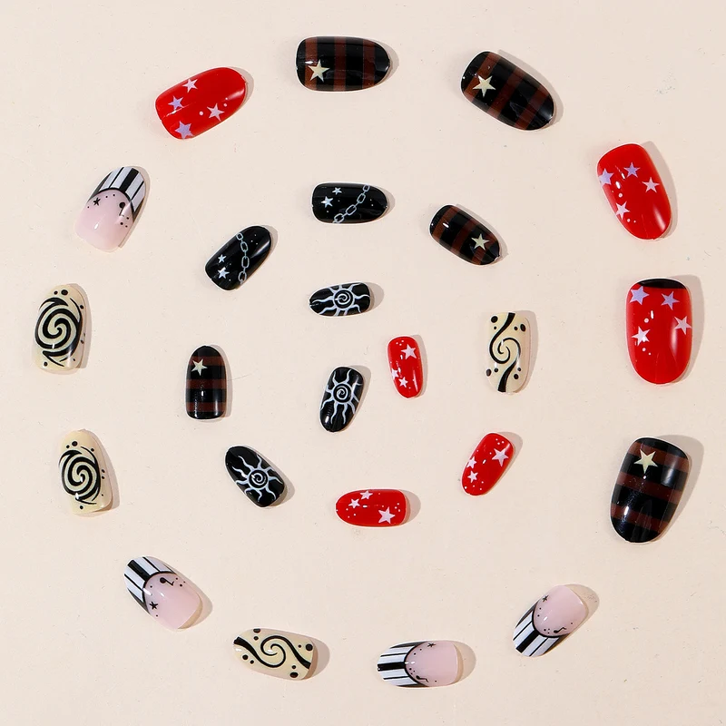 Artistic Fantasy Nail Art Design Stornfield