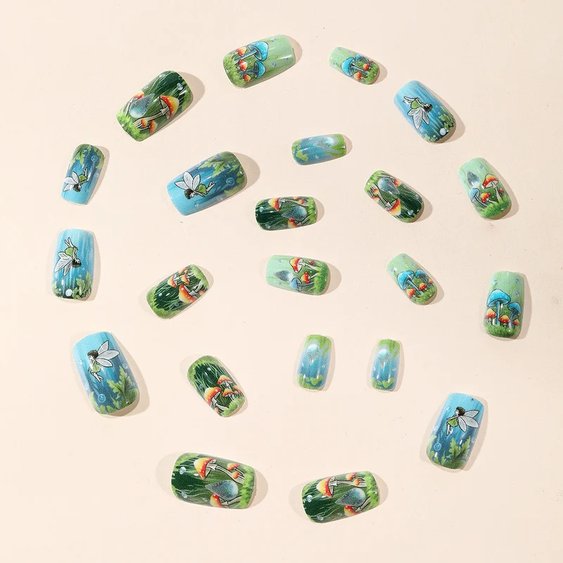 Artistic Fairy-Themed Nail Art Set Stornfield