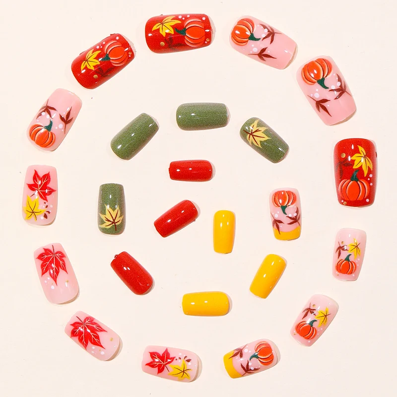 Artistic Seasonal Nail Art Design Stornfield