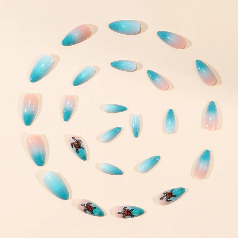 Artistic Sea Turtle Nail Art Stornfield