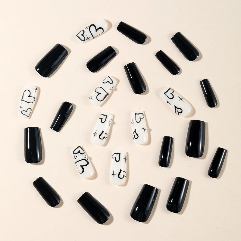 Artistic Heart Design Nail Art Stornfield
