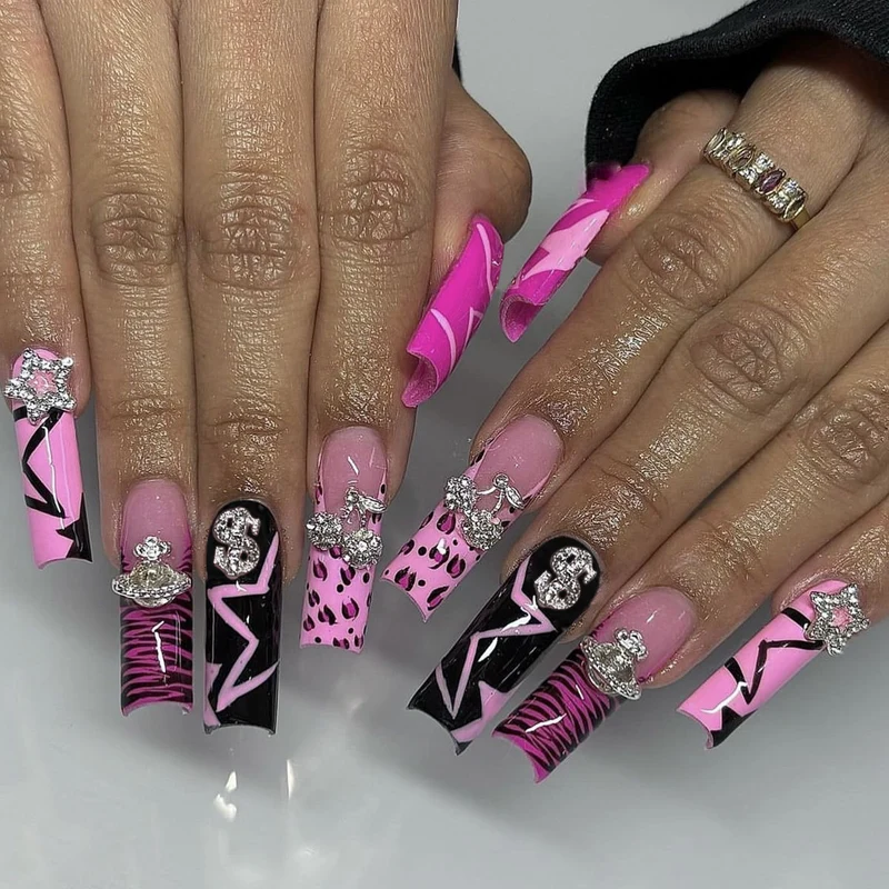 Artistic Glam Nail Art Extensions Stornfield