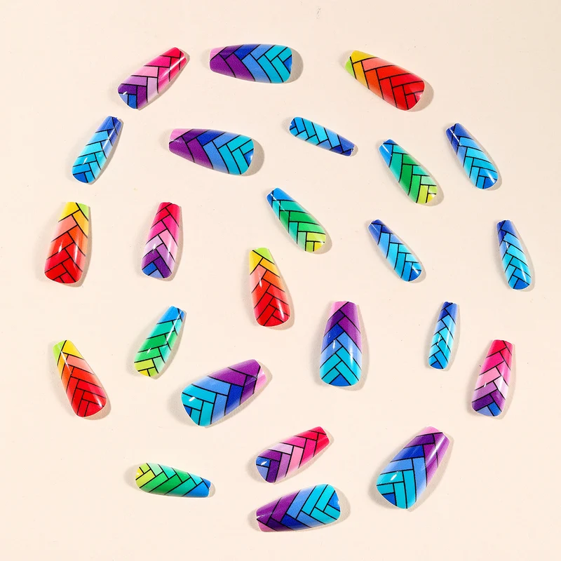 Colorful Braided Nail Art Set Stornfield