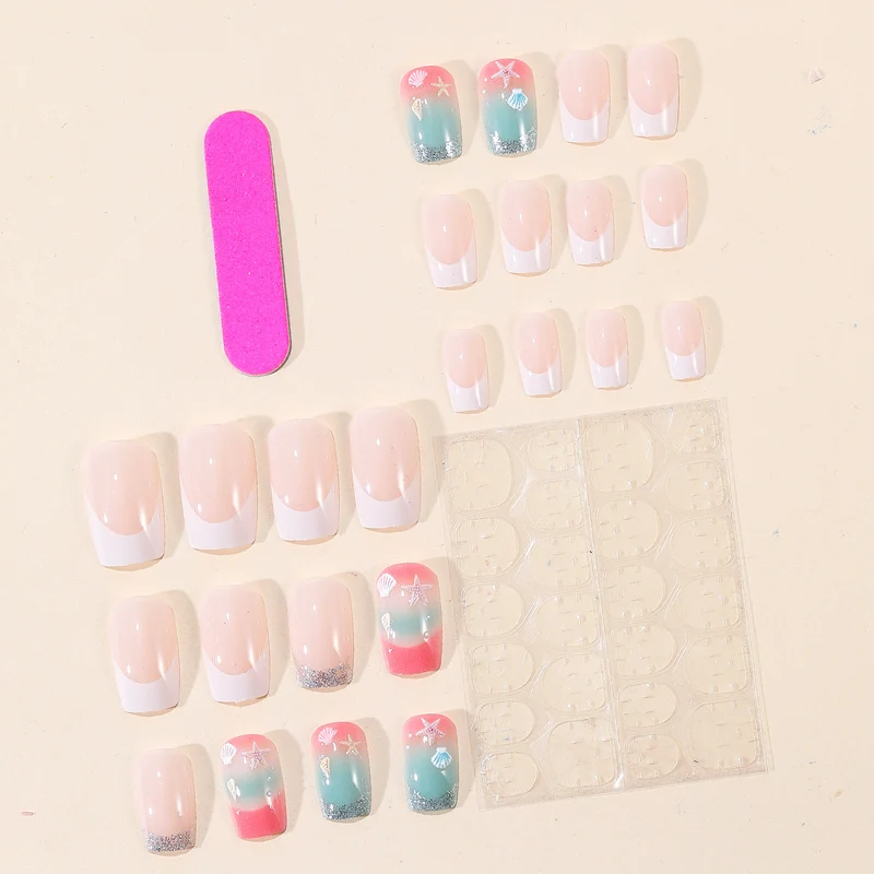 Coastal Ocean-Inspired Nail Art Extensions Stornfield