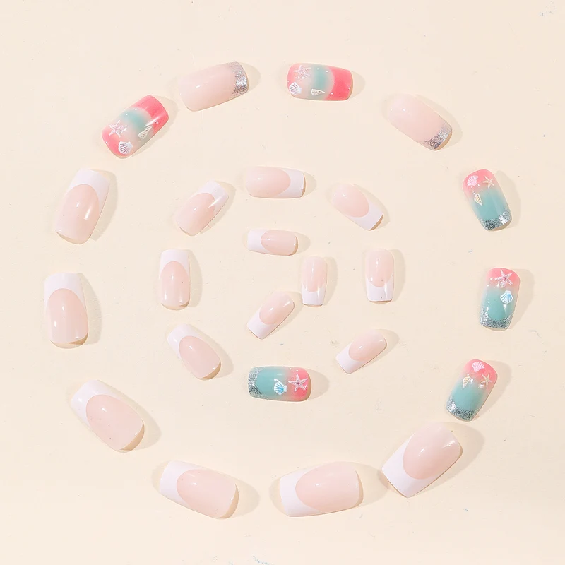 Coastal Ocean-Inspired Nail Art Extensions Stornfield