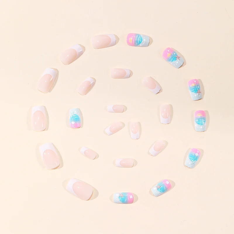 Coastal-Inspired Nail Art Set Stornfield