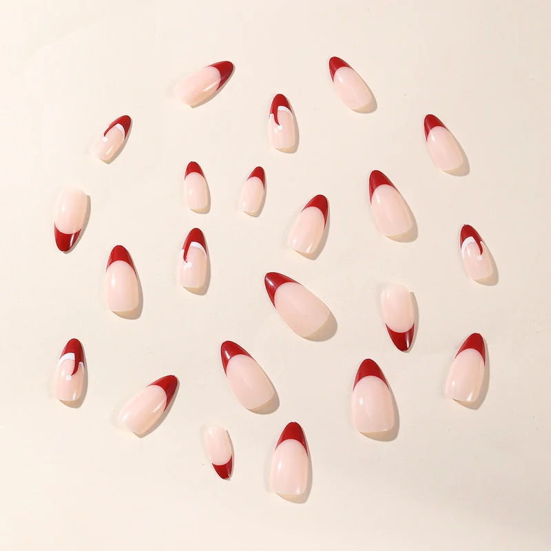 Chic French Tip Nail Art Set Stornfield