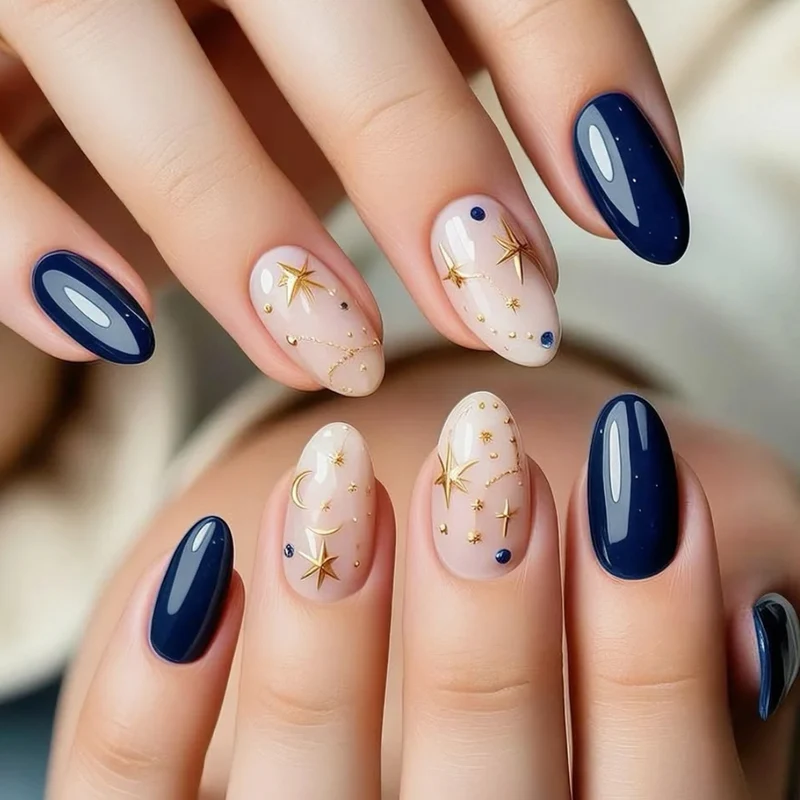 Celestial Nail Art Design Stornfield
