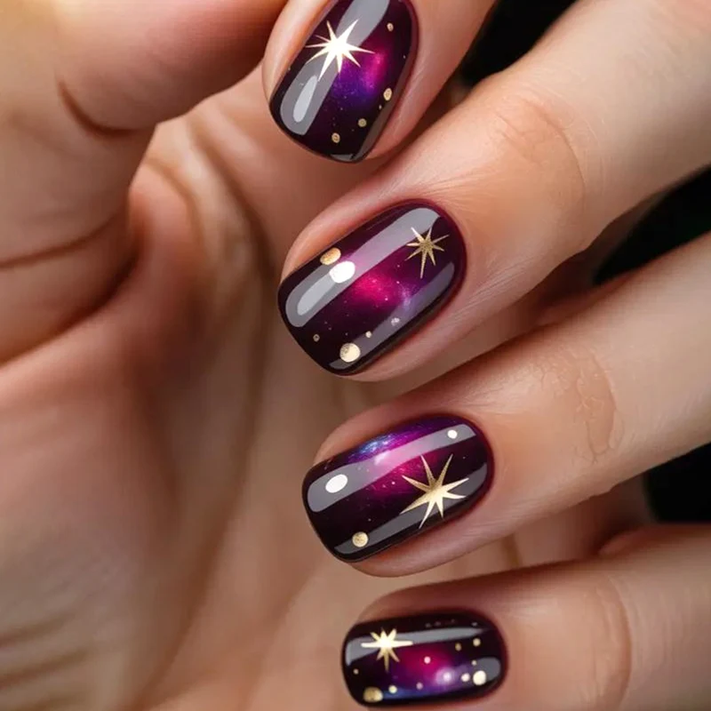 Celestial Glam Nail Art Stornfield