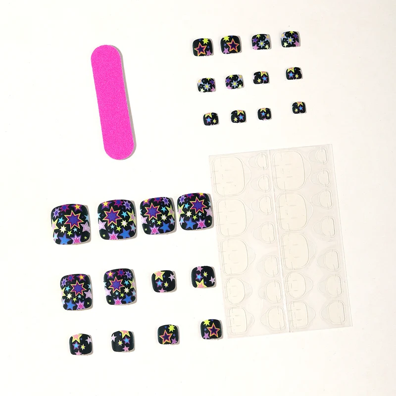 Cat-Themed Pedicure Nail Art Stornfield