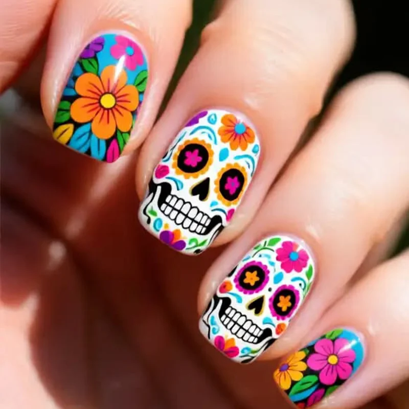 Artistic Themed Nail Art Extensions Stornfield