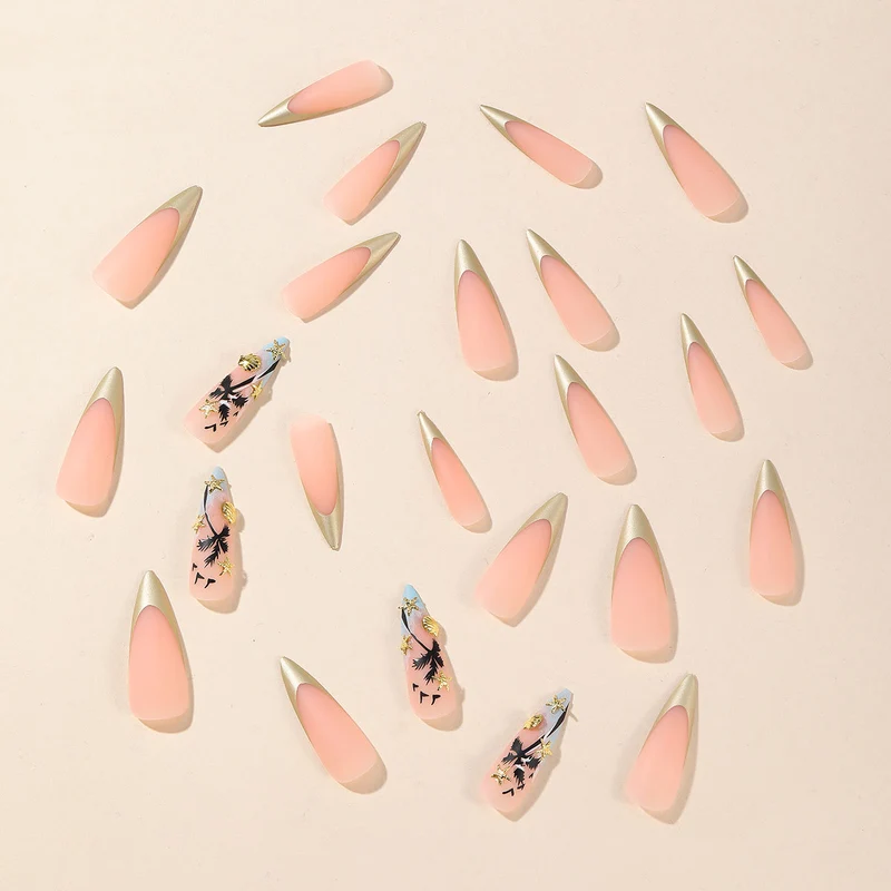 Artistic Stiletto Nail Art Stornfield