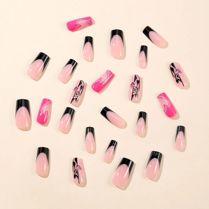 Artistic Cat-Themed Nail Art Set Stornfield