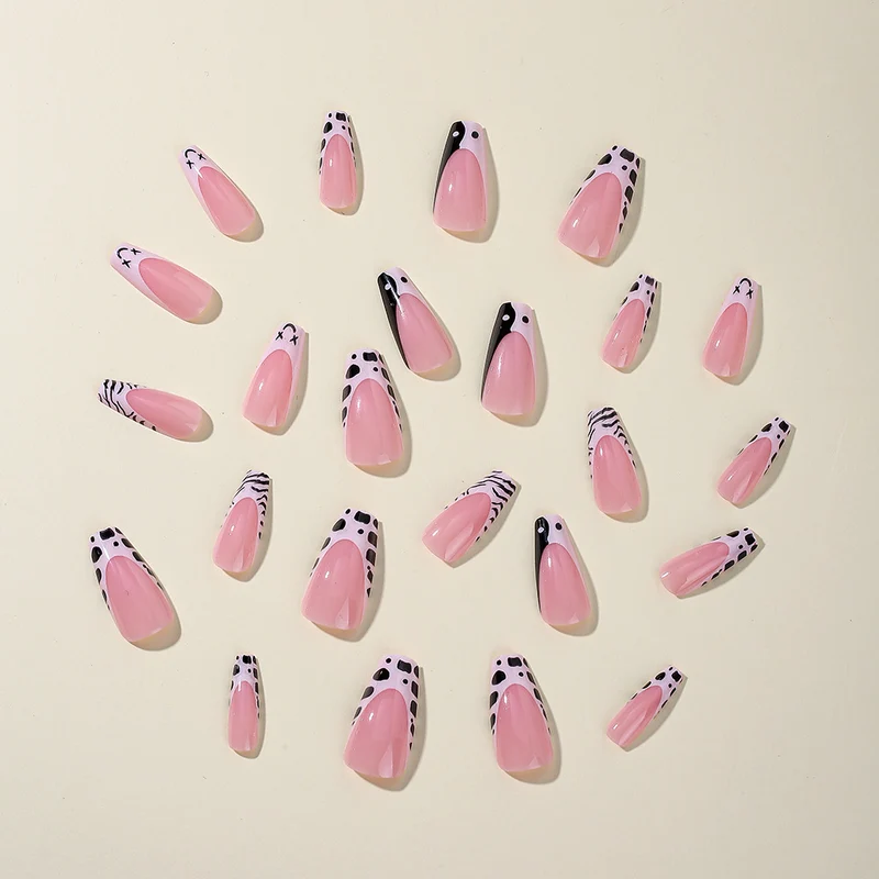 Artistic Animal Print Nail Art Extensions Stornfield
