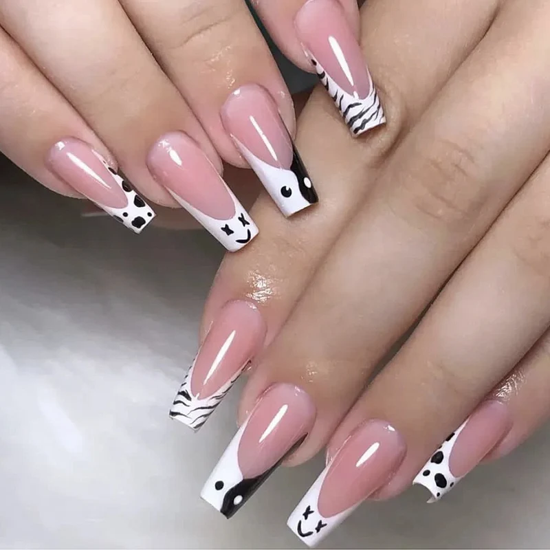 Artistic Animal Print Nail Art Extensions Stornfield