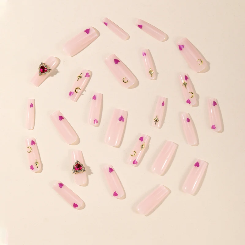 Artistic 3D Heart Nail Art Stornfield