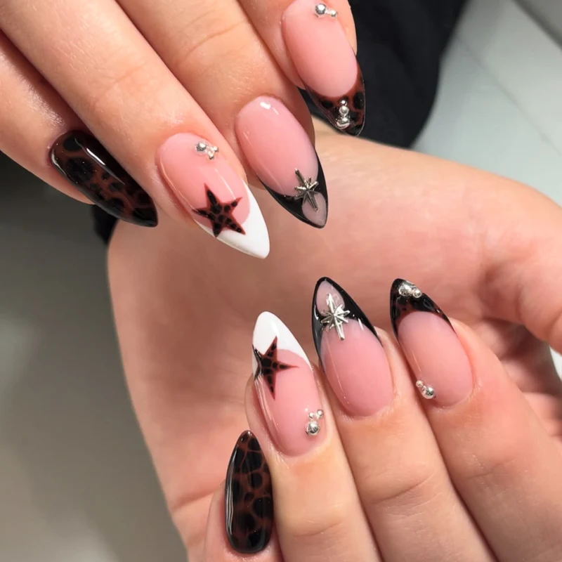 Artistic 3D Acrylic Nail Design Stornfield