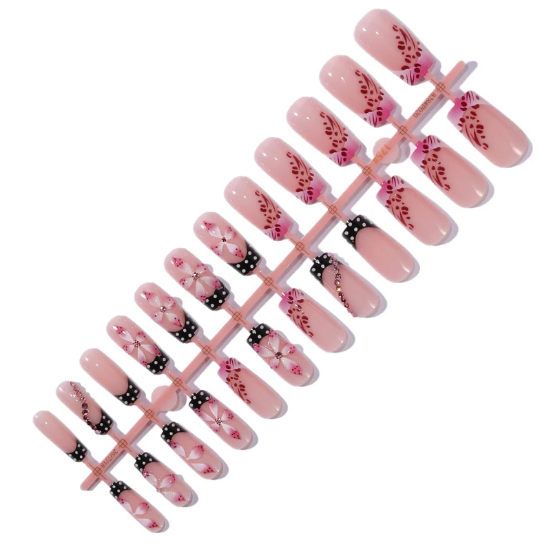 3D Floral Nail Art Extensions Stornfield