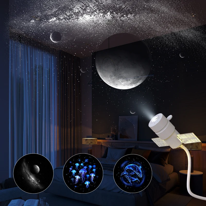 USB Starry Sky Projection Light with Dual Mode