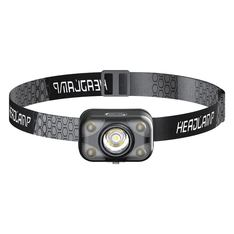 LED-Headlamp USB Charging with Sensor
