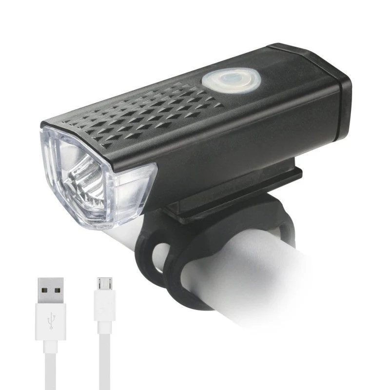 USB bicycle light with LED lighting