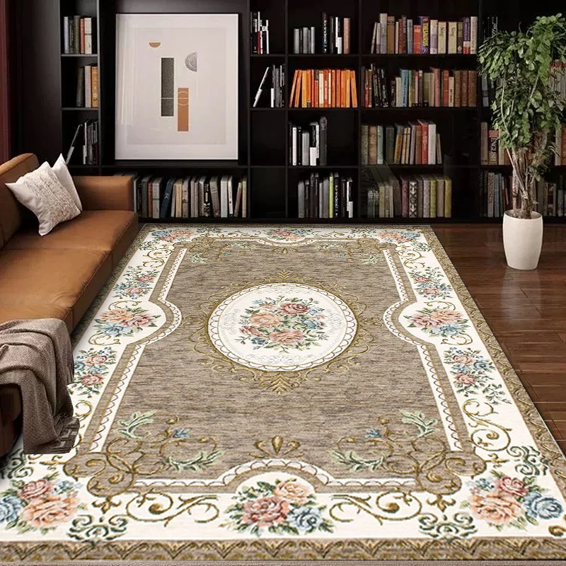 Vintage Floral Design Bereich Teppich