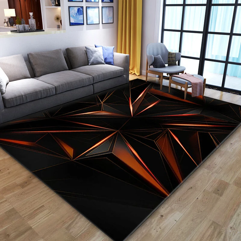 Geometrisches Design Teppich