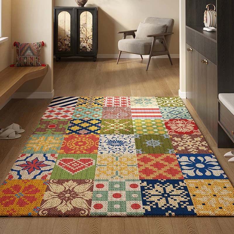 Dekorativer Bohemian Geometrischer Teppich