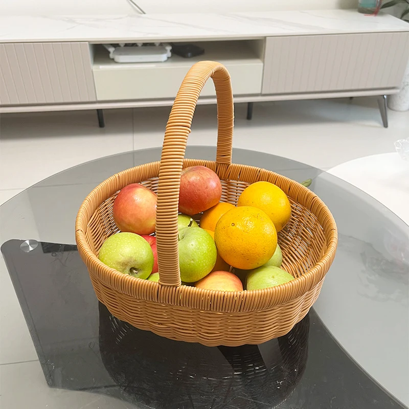 Handcrafted Decorative Wicker Basket Stornfield
