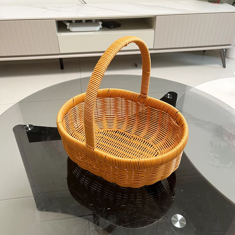 Handcrafted Decorative Wicker Basket Stornfield