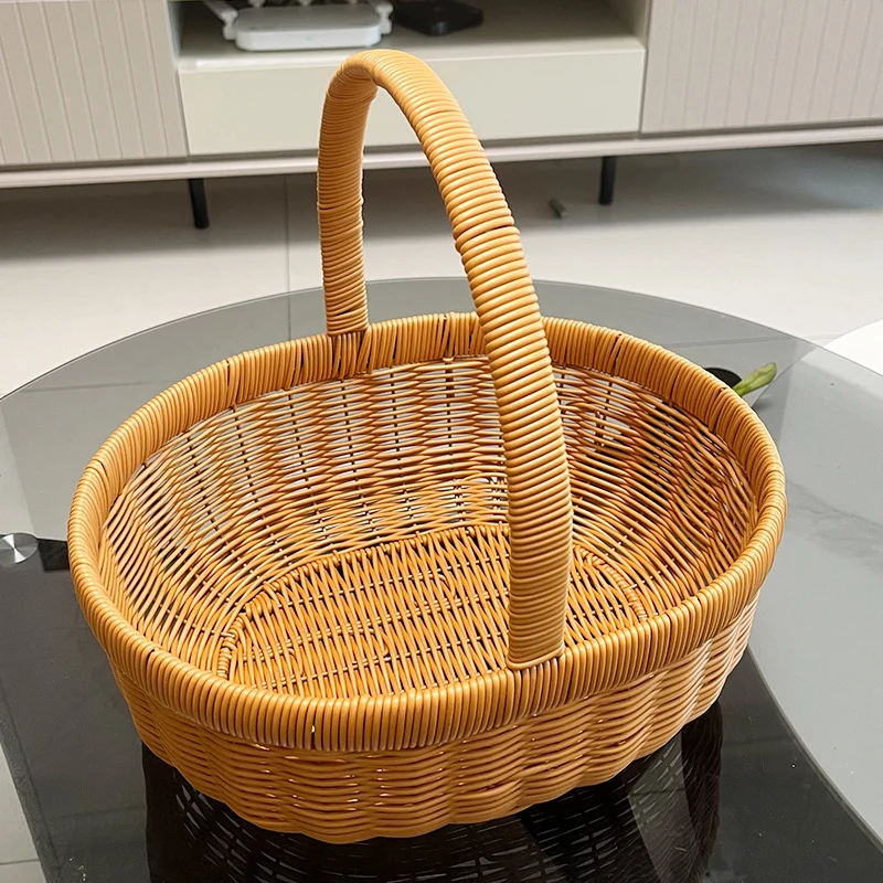Handcrafted Decorative Wicker Basket Stornfield