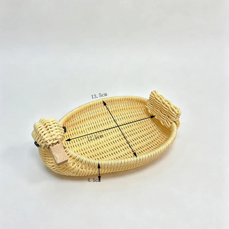 Frog-Shaped Decorative Woven Basket Stornfield