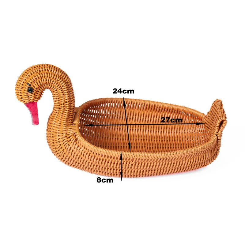 Frog-Shaped Decorative Woven Basket Stornfield