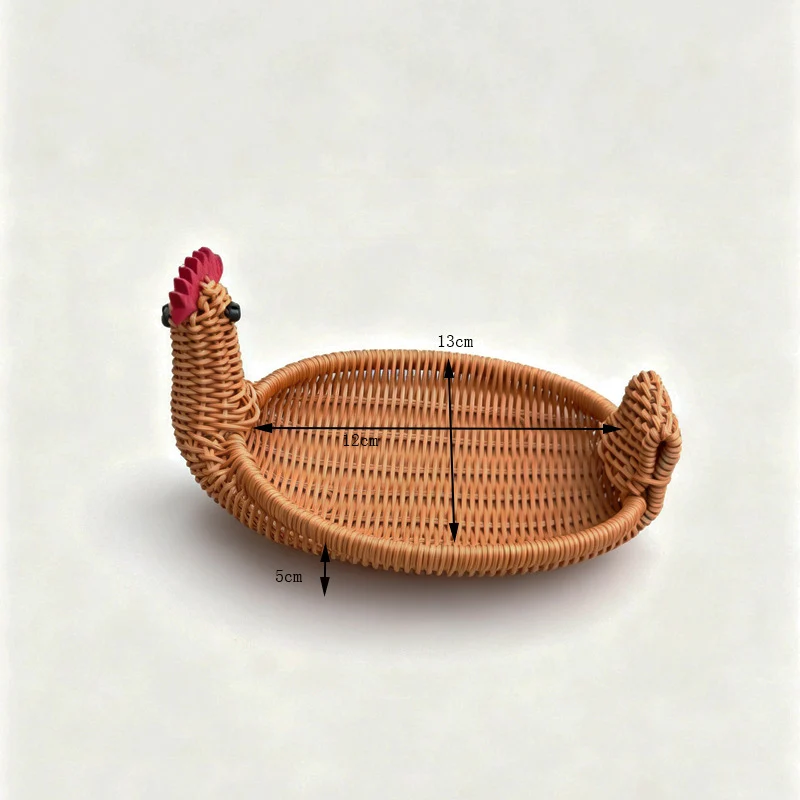 Frog-Shaped Decorative Woven Basket Stornfield