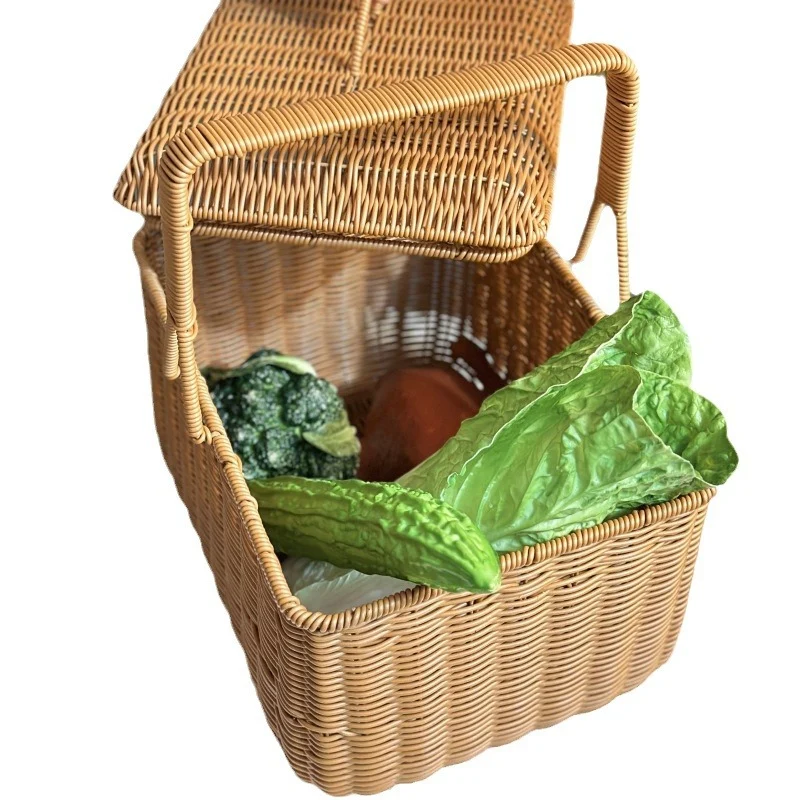 Elegant Woven Picnic Basket Stornfield