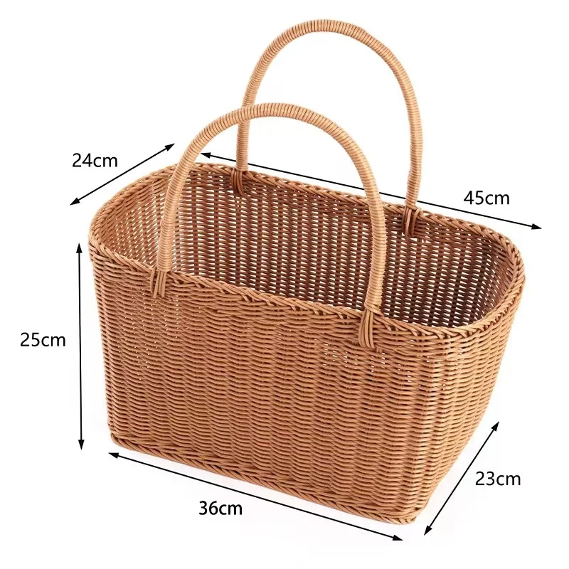 Elegant Woven Picnic Basket Stornfield