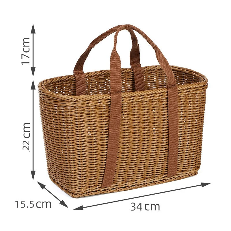 Elegant Woven Picnic Basket Stornfield