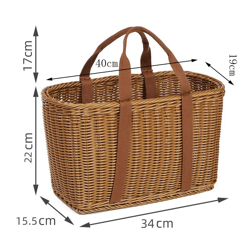 Elegant Woven Picnic Basket Stornfield