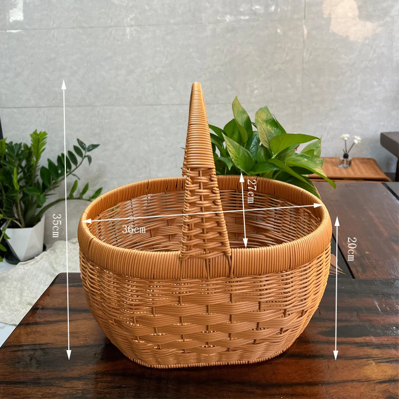 Elegant Woven Picnic Basket Stornfield
