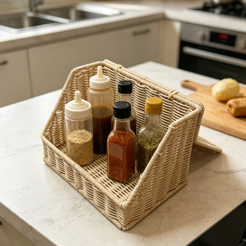 Decorative Woven Storage Chest Stornfield