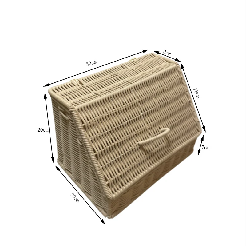 Decorative Woven Storage Chest Stornfield