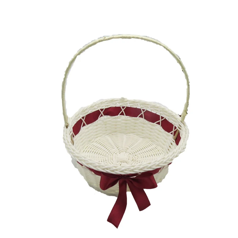 Decorative Woven Storage Basket with Handle Stornfield