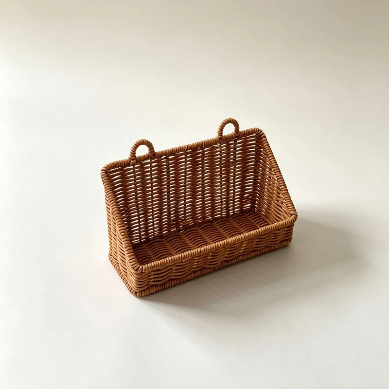 Decorative Woven Shelf Organizer Stornfield