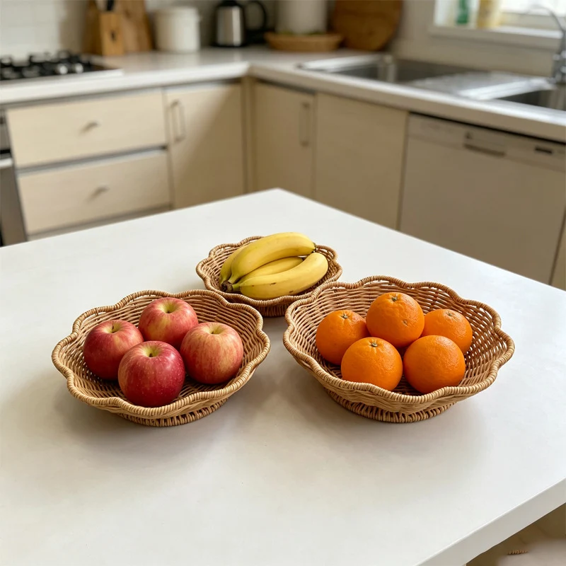 Decorative Woven Serving Bowl Stornfield
