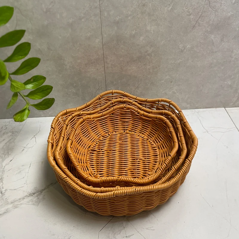 Decorative Woven Serving Basket Stornfield